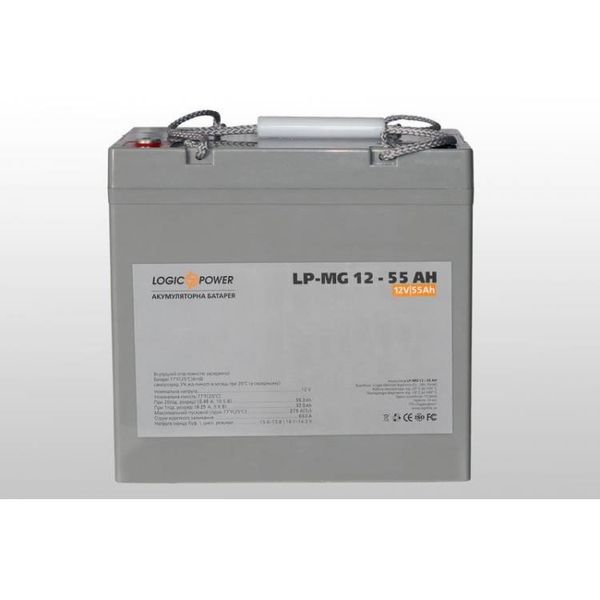 LogicPower LP-MG 12V 55AH акумулятор мультигелевий 3431л фото