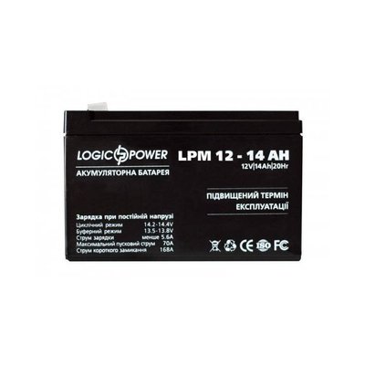 LogicPower LPM 12 - 14 AH акумулятор 4161л фото