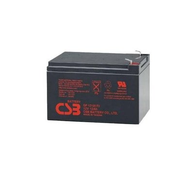 Акумуляторна батарея CSB GP12120F2, 12V 12Ah (151х98х100мм), Box/Q6 04406 фото
