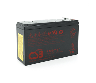 Аккумуляторная батарея CSB HR1224WF2, 12V 6.5AH (151х51х94мм) Q12 06588 фото