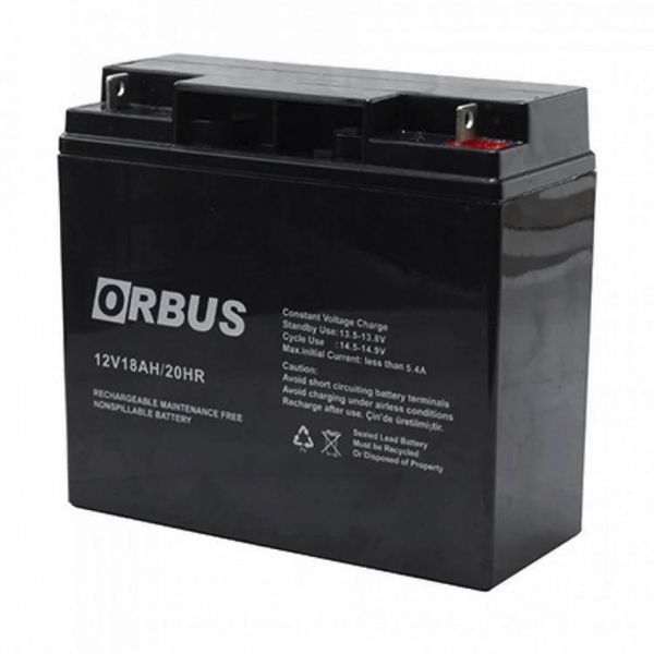 Акумуляторна батарея ORBUS OR1218 1099018ск фото