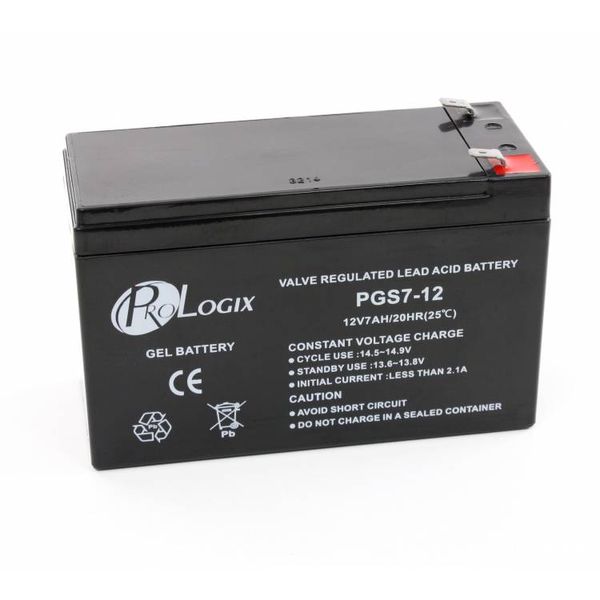 Акумуляторна батарея ProLogix 12V 7AH (PGS7-12) GEL 16096 фото