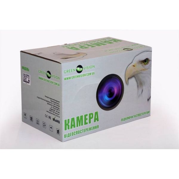 Камера Green Vision GV-CAM-L-C7760FW4/OSD зовнішня 4769 фото