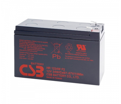 Аккумуляторная батарея CSB HR1234WF2, 12V 9Ah (151х65х101мм) Q10 04410 фото