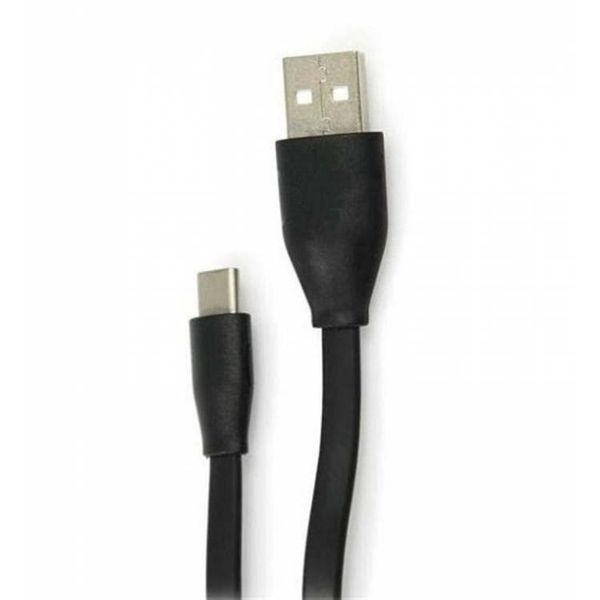 Кабель 2E USB2.0-USB Type-C, 1м Black (2E-CCTC24-1B) 30692 фото