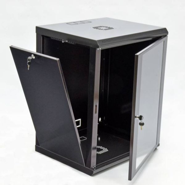 CMS UA-MGSWL155B шкаф настенный 15U, 600x500x773, черный U0817202 фото