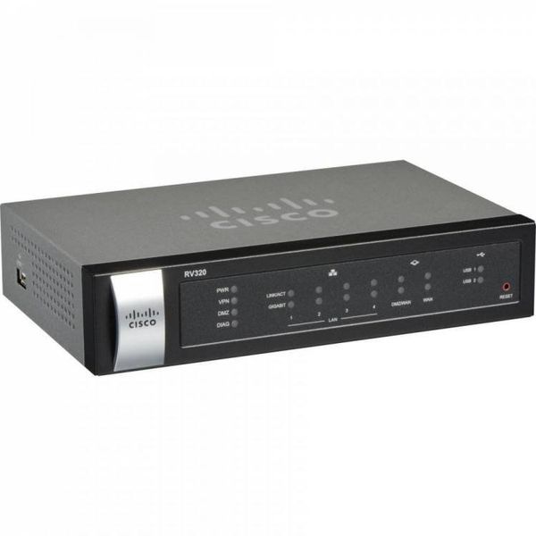 VPN-маршрутизатор Cisco RV320 Dual Gigabit WAN (RV320-K9-G5) RV320-K9-G5 фото