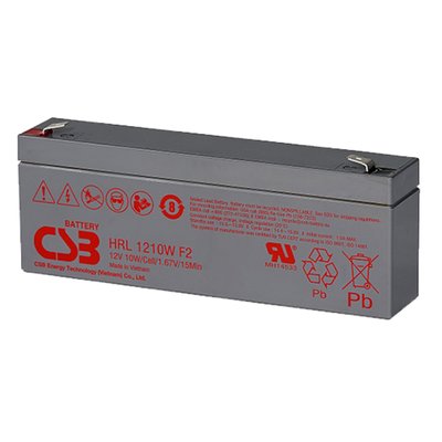 Акумуляторна батарея CSB HRL1210N 12V 2.3Ah (178х34х64мм) 31044 фото