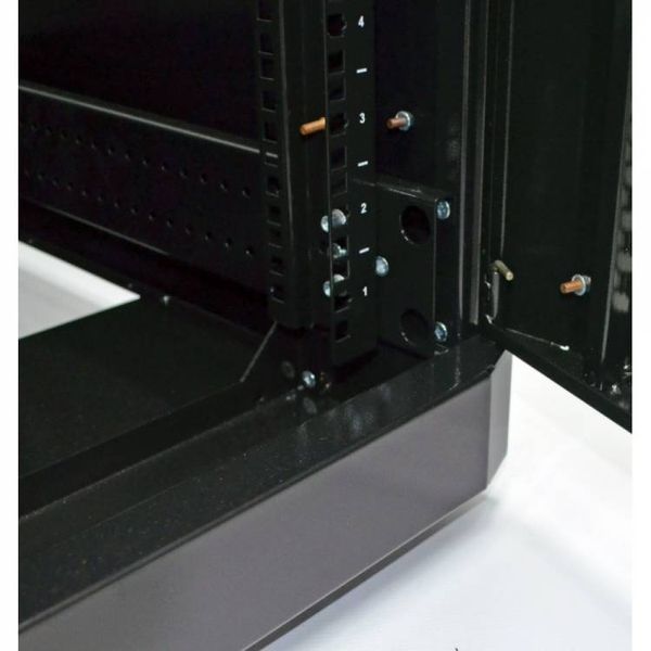 CMS UA-MGSE4268MPB шкаф напольный 19" 42U, 610х865 усиленный, (перф), черный U0318800 фото