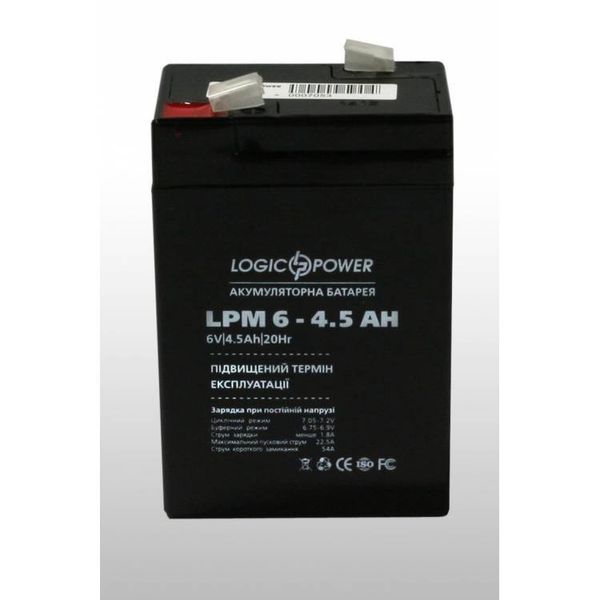 LogicPower LPM 6-4.5 AH акумулятор LP3860 фото