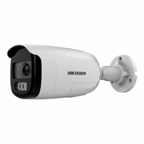Hikvision DS-2CE12DFT-PIRXOF (2.8 мм) 2Мп ColorVu Turbo HD відеокамера з PIR датчиком та сиреною 286491 фото