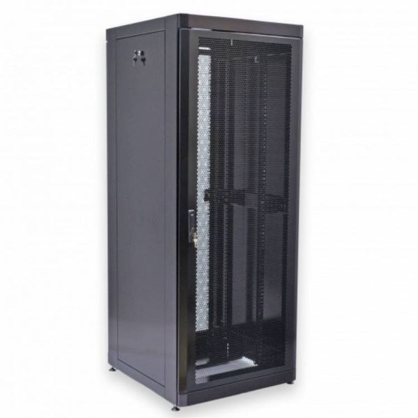 CMS UA-MGSE4288PB шкаф напольный 19" 42U, 800х865 усиленный, (перф), черный U0273194	 фото