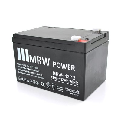 Акумуляторна батарея Mervesan MRV-12/12 12 V 12Ah ( 150 x 98 x 95 (100) ) Q4 29771 фото