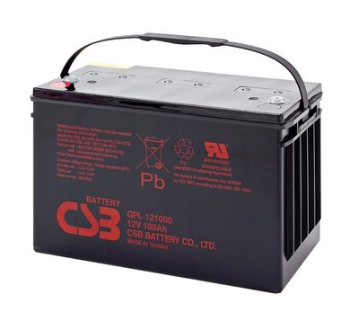 Аккумуляторная батарея CSB GPL121000, 12V 100Ah (343х168х215 (220) 03406 фото