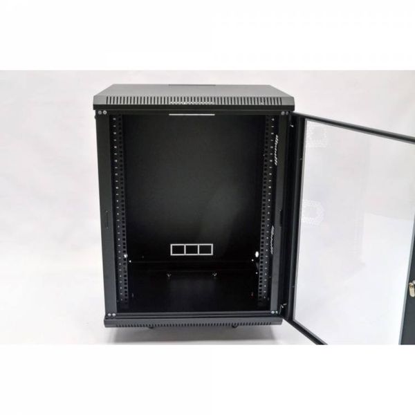 CMS UA-MGSWA156B шкаф настенный 15U, 600х600х773, черный U0392435 фото