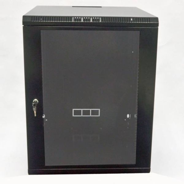 CMS UA-MGSWA157B шкаф настенный 15U, 600х700х773, черный U0361715 фото