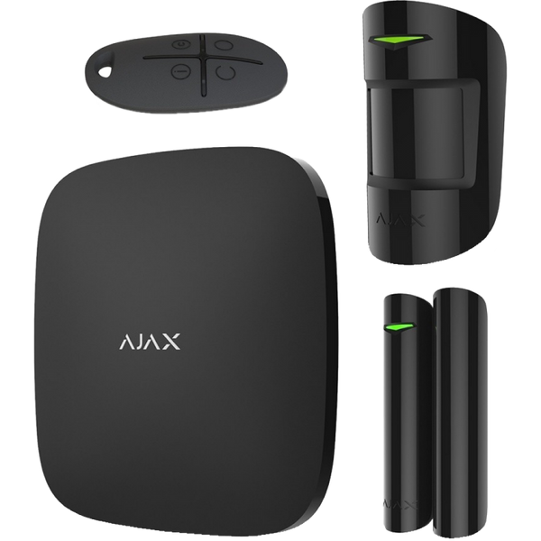 Комплект сигналізації Ajax StarterKit Plus (black) 268349 фото