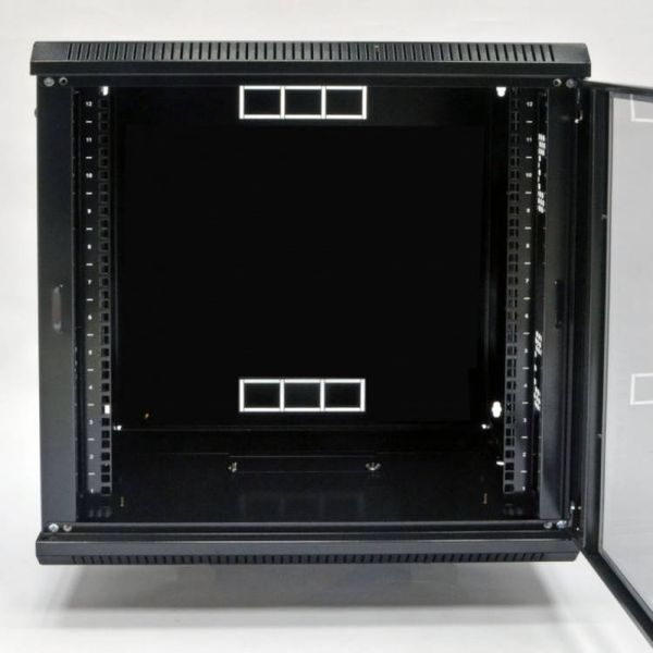 CMS UA-MGSWA125B шкаф настенный 12U, 600х500х640, черный UA-MGSWA125B фото