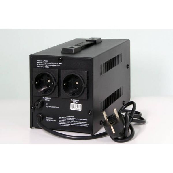 LogicPower LPH-800RD (560Вт) стабілізатор напруги однофазний релейний 4617л фото