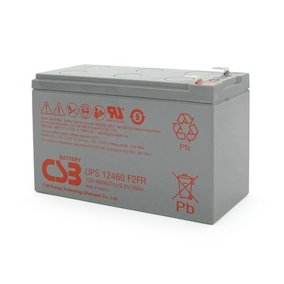 Акумуляторна батарея CSB UPS12460F2FR, 12V9Ah (151х65х94мм) 01840 фото