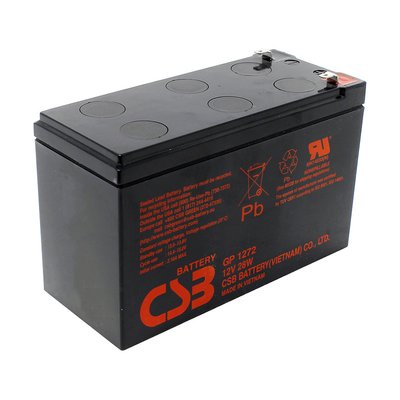 Аккумуляторная батарея CSB GPL1272F2, 12V 7,2Ah (151х65х100мм) 2,63кг Q10 03407 фото