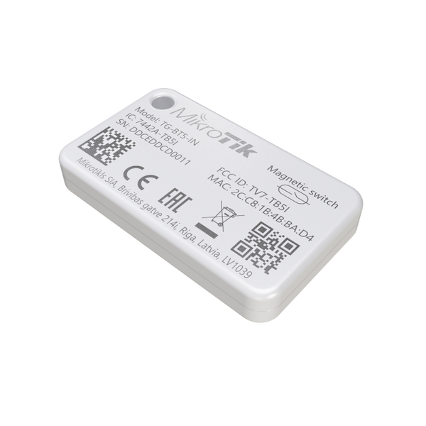 Mikrotik TG-BT5-IN Bluetooth-метка для отслеживания устройств IoT в помещении TG-BT5-IN фото