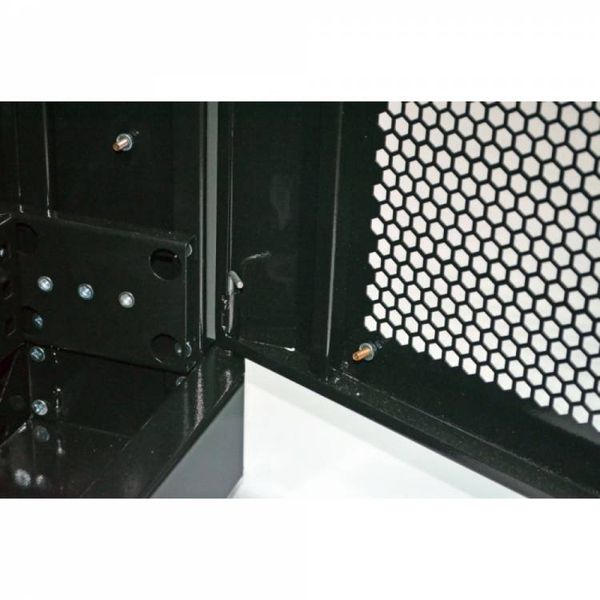 CMS UA-MGSE42810PB шкаф напольный 19" 42U, 800х1055 усиленный, (перф), черный U0150325 фото