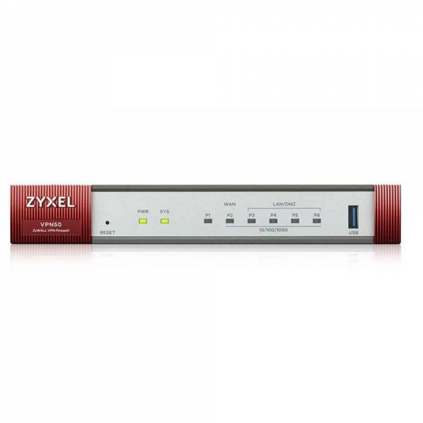 ZYXEL ZyWALL VPN50 (VPN50-EU0101F) міжмережевий екран, WiFi контролер VPN50-EU0101F фото
